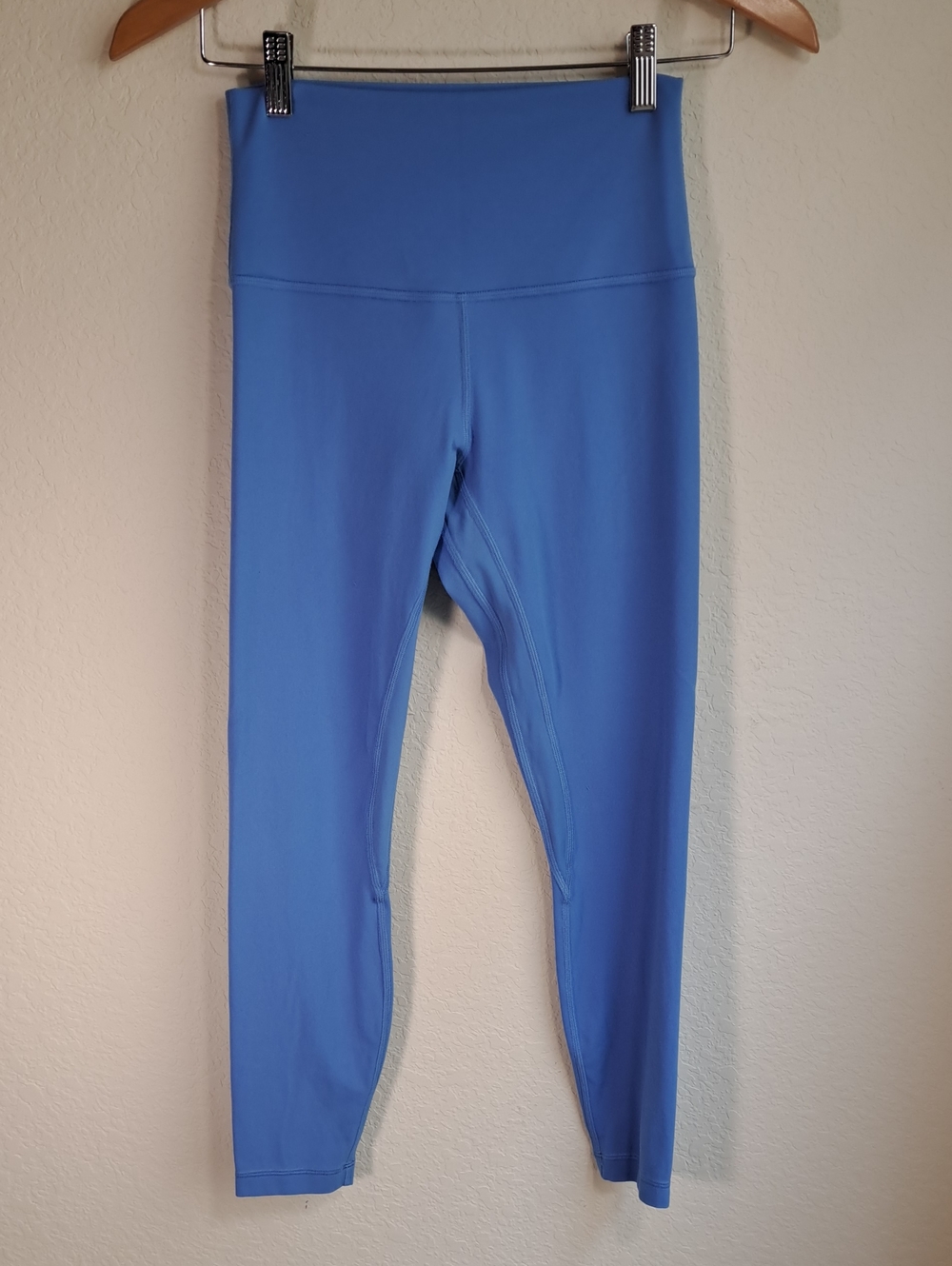 Lululemon Align Pant Ocean Blue High- Waist Yoga Leggings 25” Length Size 6